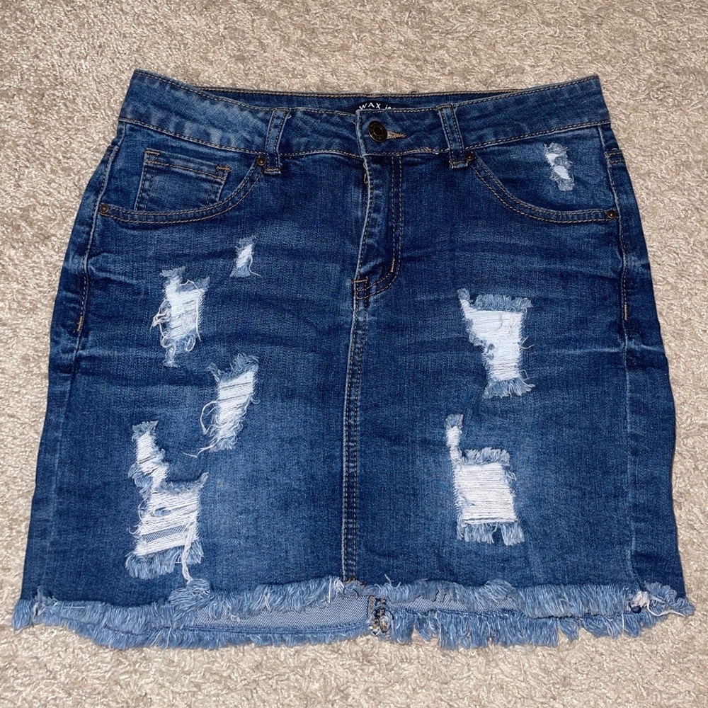 Jean skirt